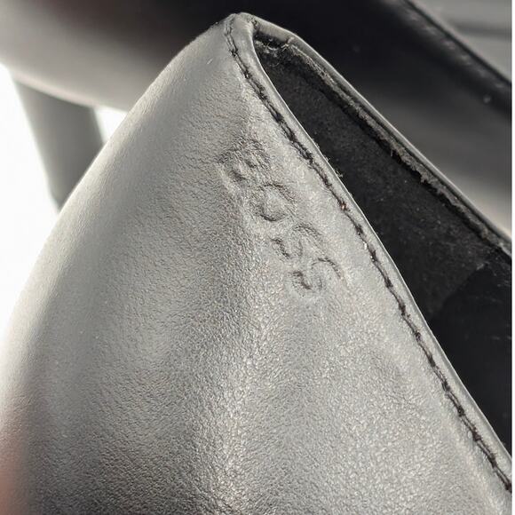 Boss Gracey Pointed Toe Stiletto Heel Pump Women's Black Size US5 EU35 - Picture 11 of 12